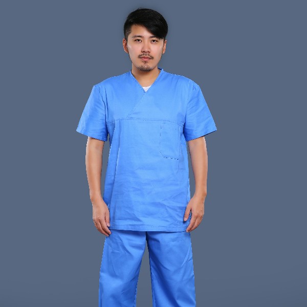 藍(lán)色洗手衣