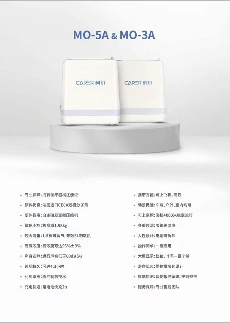 便攜制氧機(jī)參數(shù)