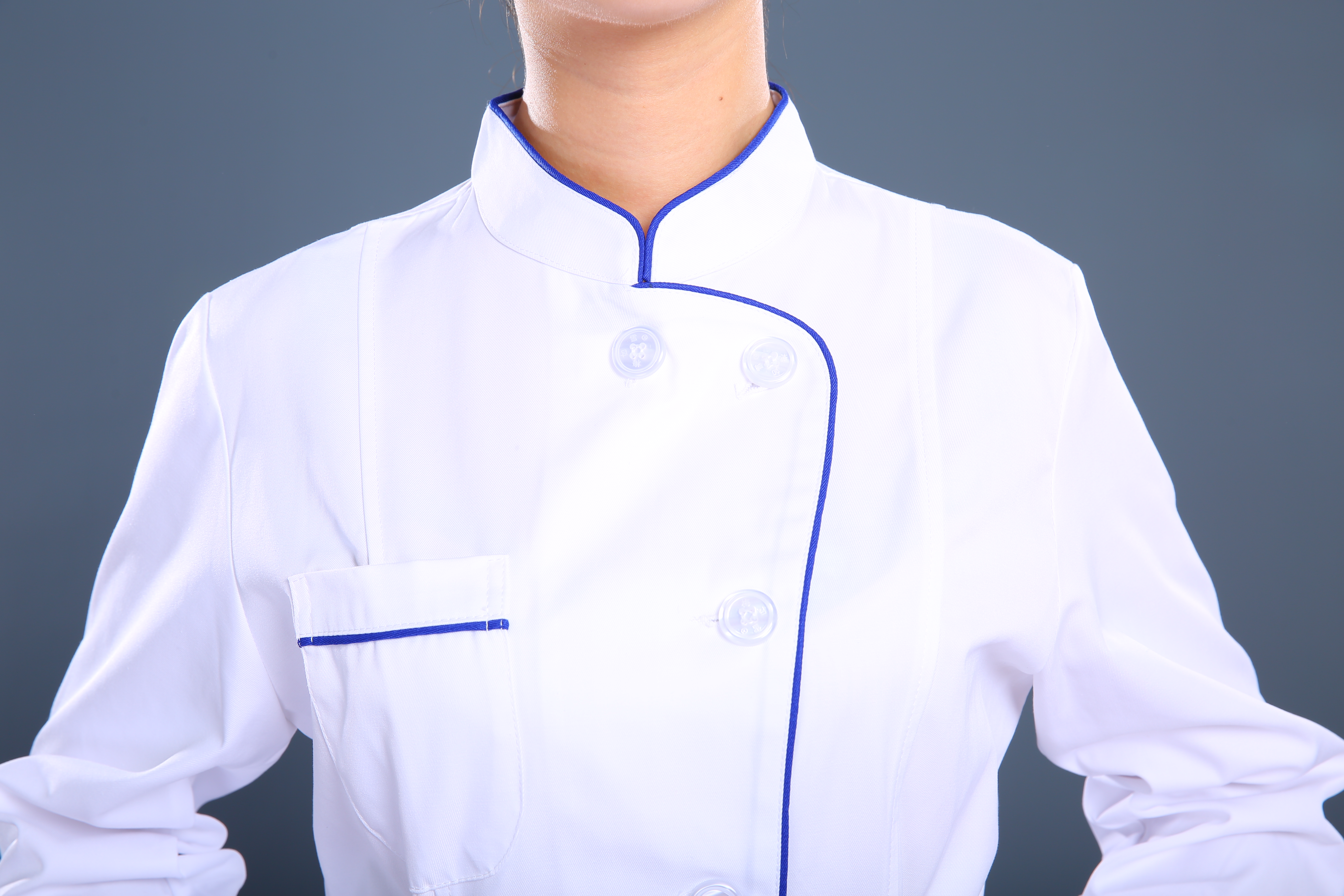 白色長款護士制服