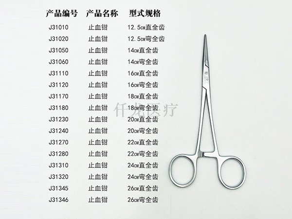 金鐘止血鉗