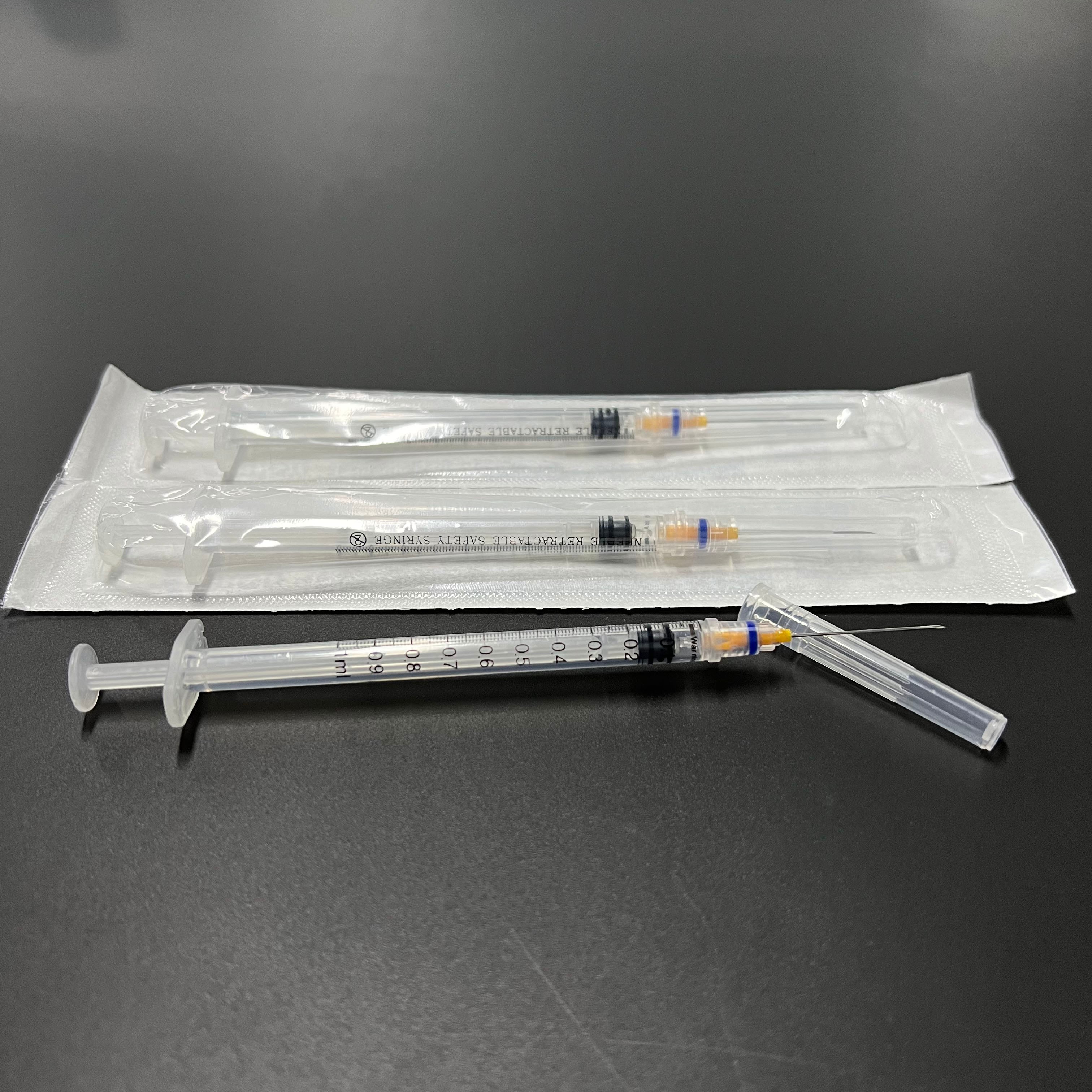 伸縮式針頭注射器